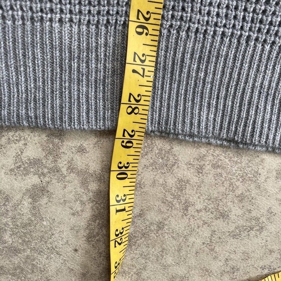 sovereign code crew‎ neck sweater gray mens size large Cotton Blend - Picture 5 of 12